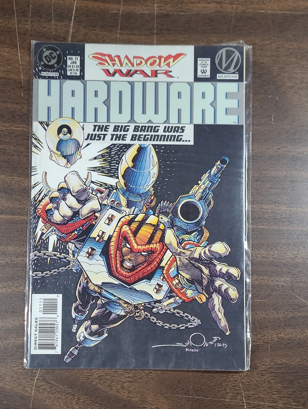 Hardware Comic Book - Shadow War Cover #11 January Bagged